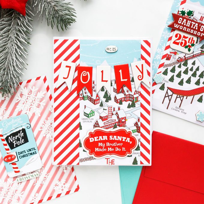 December 2018 Card Kit - Easy Holiday Cards by Yana Smakula for Simon Says Stamp