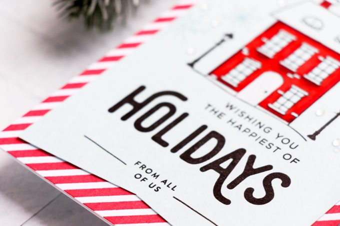 Simon Says Stamp | Happy Holidays Card. Video 