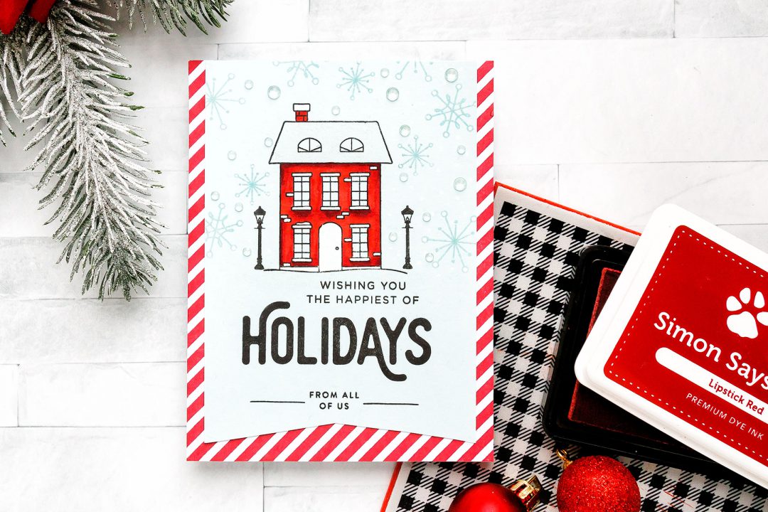Simon Says Stamp | Happy Holidays Card. Video
