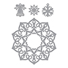 Spellbinders Charming Snowflake Doily