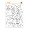 Simon Says Clear Stamps Birthday Numbers