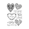 Hero Arts All My Love Decorative Hearts