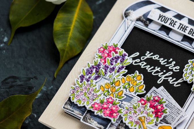 Hero Arts | Store Front Floral Cards. January 2019 My Monthly Hero Kit. Video (Blog Hop + Giveaway)