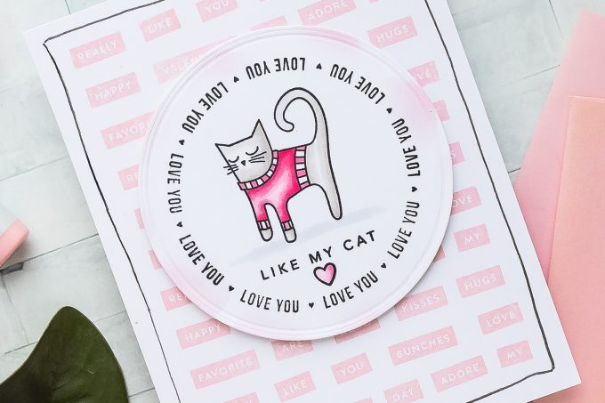 Simon Says Stamp | Like My Cat Card