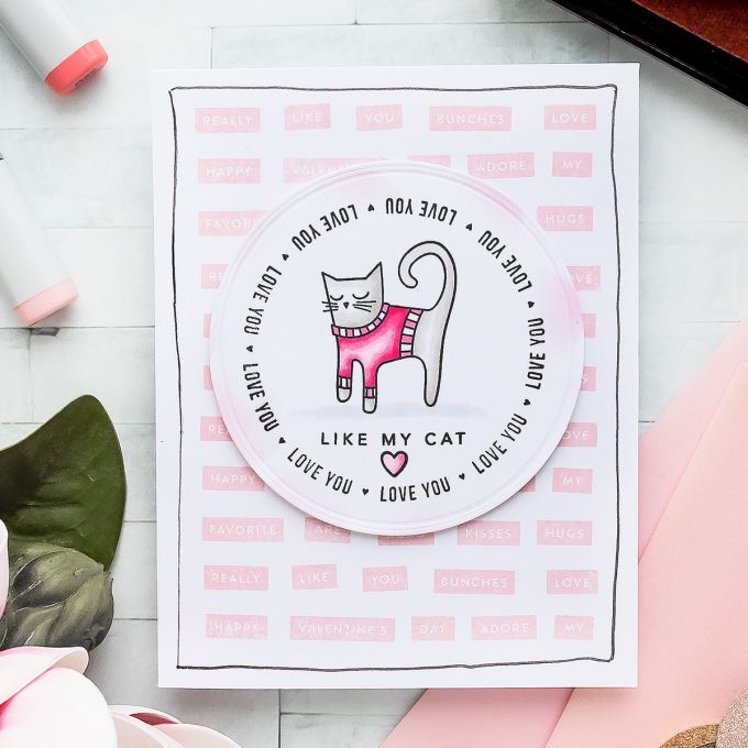 Simon Says Stamp | Like My Cat Card