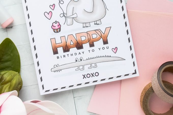 Simon Says Stamp | Elephant Birthday! 