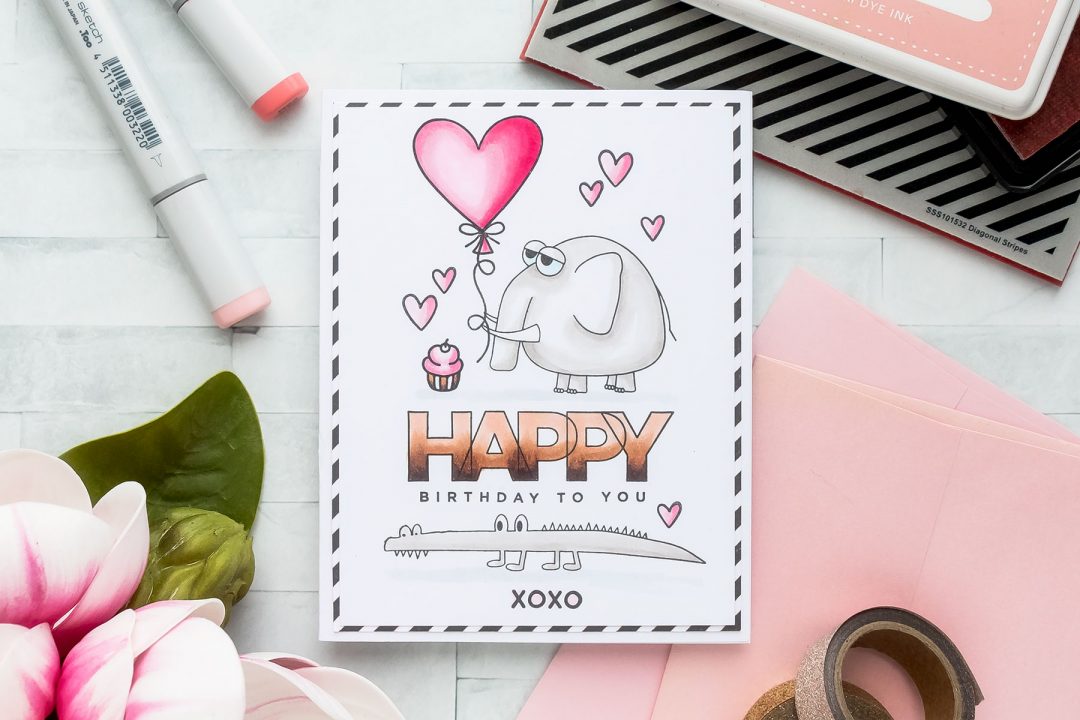 Simon Says Stamp | Elephant Birthday!