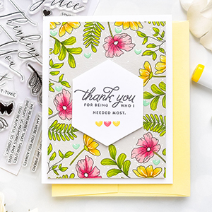 Simon Says Stamp | Spring Inspired Thank You Card. Video