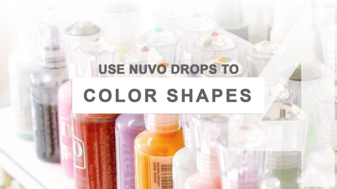 5 Ways to Use Nuvo Drops by Tonic Studios in Card Making. Video tutorial.