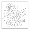 Simon Says Stamp Stencil Bouquet of Roses