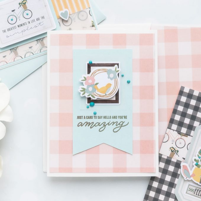 Simon Says Stamp | Trio of Cards with April Card Kit