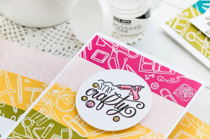 Cards for Crafty Friends! | Hero Arts My Monthly Hero May 2019 | Video tutorial by Yana Smakula #craftyfriends #cardmaking #stamping