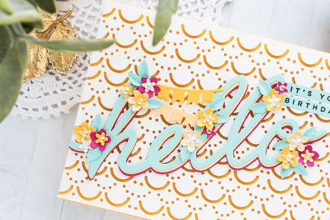 Die-cut Birthday Card Ideas | Spellbinders Large Die of the Month | Video