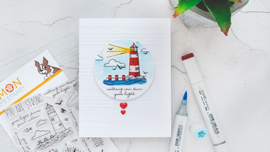 Simon Says Stamp | Rest & Refresh Release - Nothing Can Dim Your Light Handmade Encouragement Card