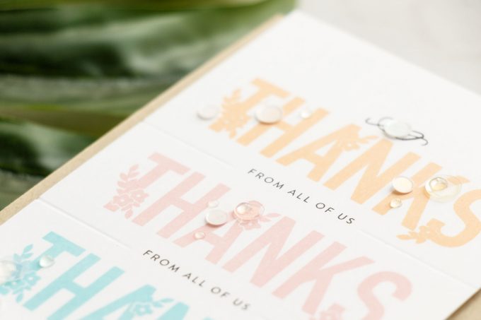 Simon Says Stamp | Thank You Card Made Easy featuring Home Sweet Home Stamp Set and Clean & Simple Stamping. Handmade card by Yana Smakula #cardmaking #simonsaysstamp #thankyoucard