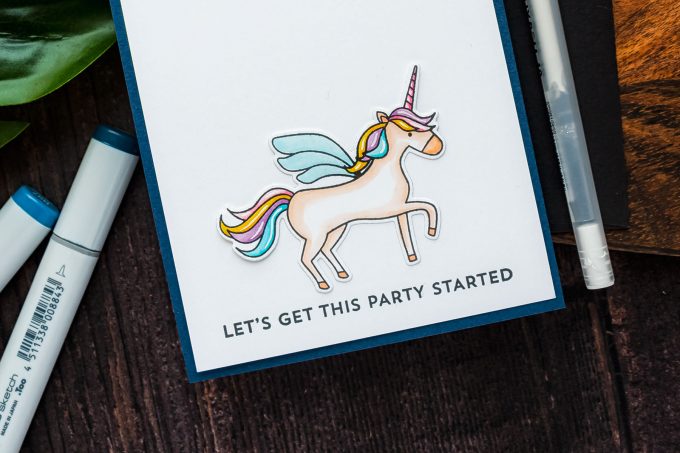 My Favorite Things | Galaxies & Unicorns Birthday Card. Video