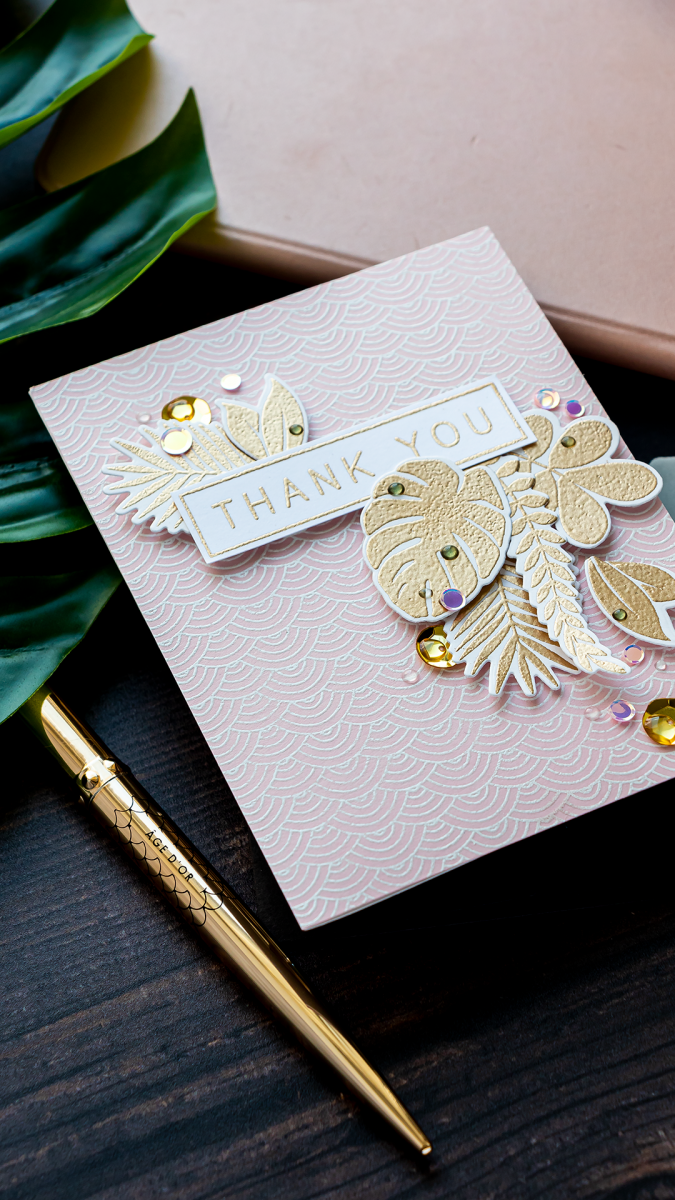 Simon Says Stamp | Another Tropical Thank You Card