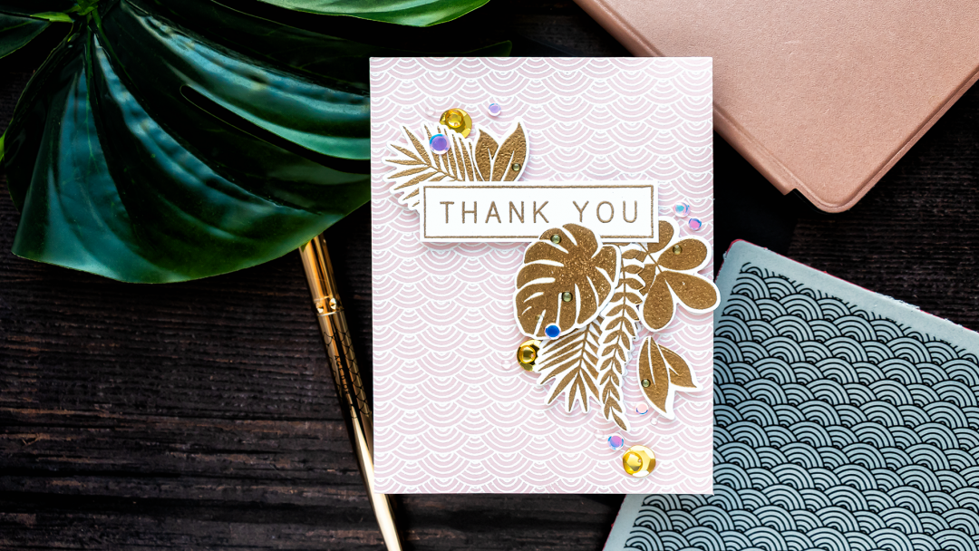 Simon Says Stamp | Another Tropical Thank You Card