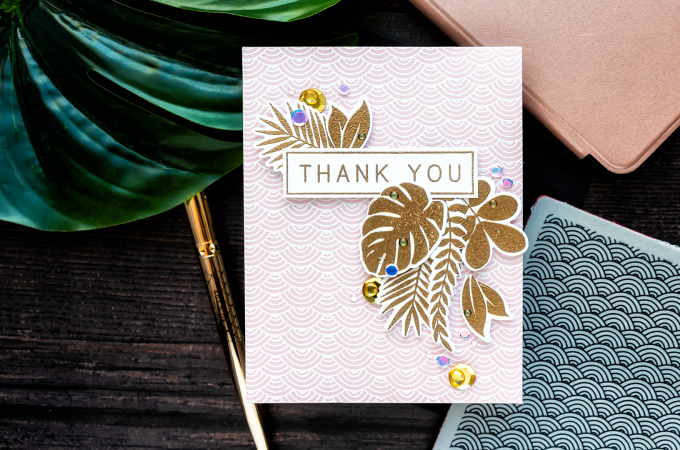 Simon Says Stamp | Another Tropical Thank You Card