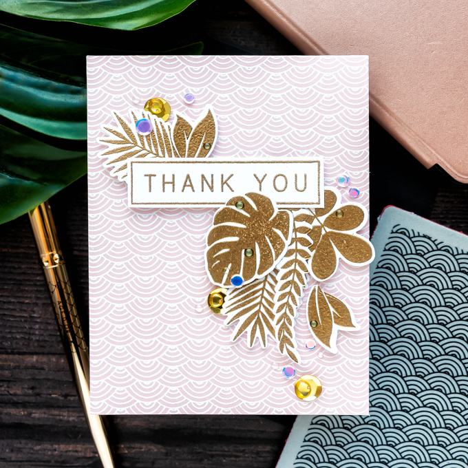 Simon Says Stamp | Another Tropical Thank You Card