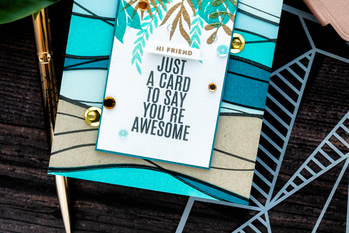 Simon Says Stamp | Just A Card To Say You're Awesome
