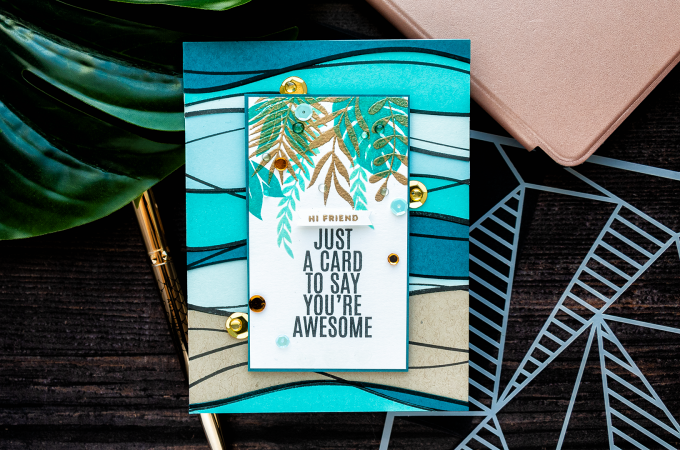 Simon Says Stamp | Just A Card To Say You're Awesome