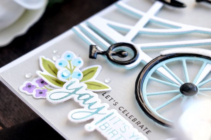 Cardmaking with Spellbinders July Large Die Of the Month - Bicycle Cards | Video + Giveaways