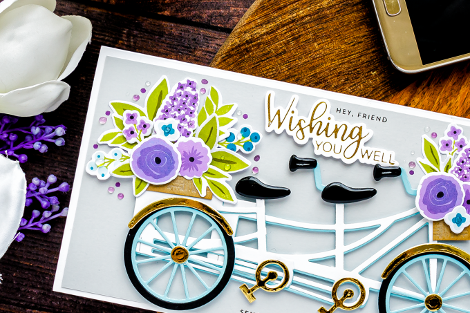 Cardmaking with Spellbinders July Large Die Of the Month - Bicycle Cards | Video + Giveaways