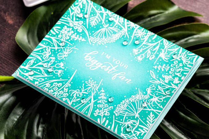 Pinkfresh Studios & Hero Arts | One Layer Floral Card - I'm Your Biggest Fan