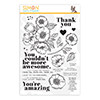 Simon Says Clear Stamps Thankful Flowers