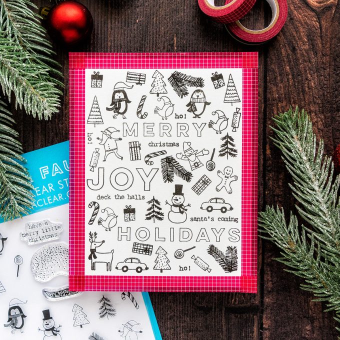 Flora & Fauna Stamps | Playing With Tiny Holiday Images