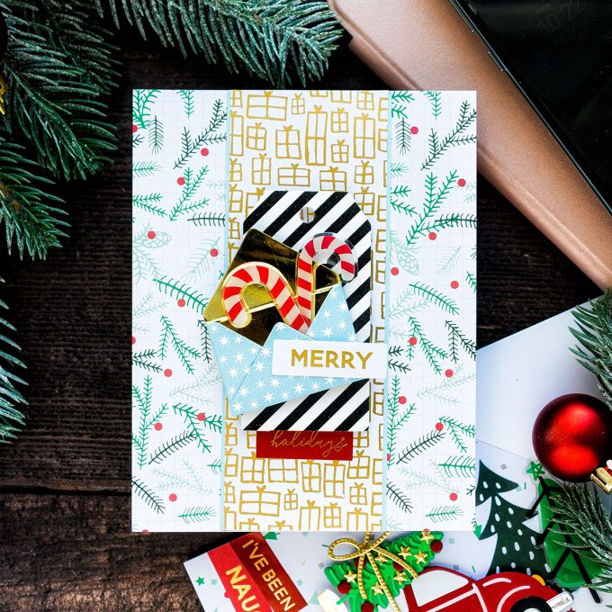 Spellbinders Merry Little Everything Card Kit - 8 Christmas Cards. Video