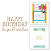 Spellbinders Birthday Hugs & Wishes Glimmer Hot Foil Plate