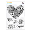 Simon Says Stamps Floral Heart