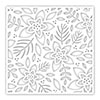 Simon Says Stamp Stencil Winter Floral