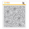 Simon Says Cling Stamp Winter Floral Mix Background