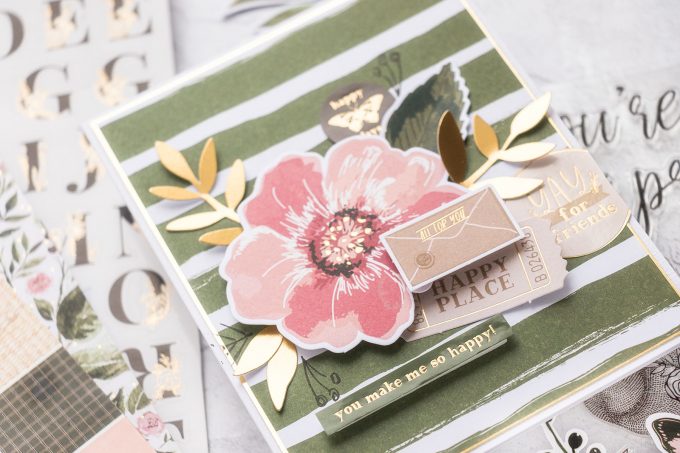 Spellbinders | December 2019 Card Kit Add On Cards Inspiration. Handmade cards by Yana Smakula #spellbinders #neverstopmaking #cardmaking