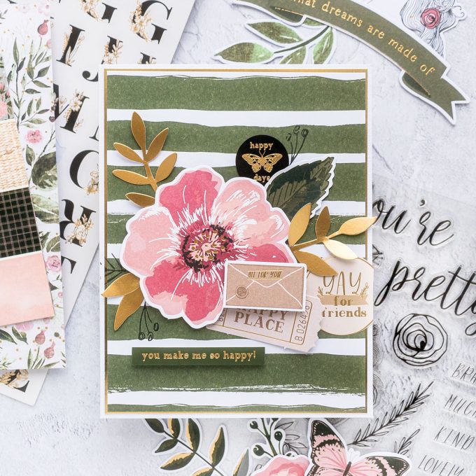 Spellbinders | December 2019 Card Kit Add On Cards Inspiration. Handmade cards by Yana Smakula #spellbinders #neverstopmaking #cardmaking