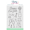 Pretty Pink Posh Happy New Year Clear Stamps
