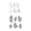 Organic Foliage Glimmer Hot Foil Plate & Die Set