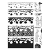 Hero Arts Clear Stamps Sunflower Fields Heroscapes