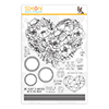 Simon Says Clear Stamps Botanical Heart