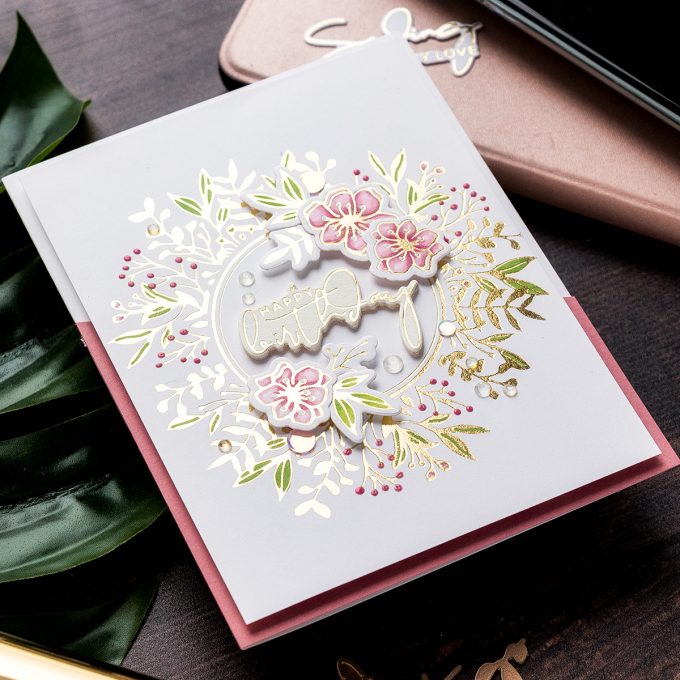 Spellbinders | Foiled Basics Collection by Yana Smakula - Glimmer Hot Foil Plates overview. Video #GlimmerHotFoilSystem #YSFoiledBasics #Spellbinders #Cardmaking #HotFoil