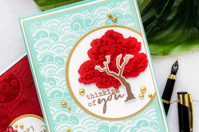 Hero Arts | March 2020 My Monthly Hero Kit & Add Ons – Asian Greeting Cards by Yana Smakula #mmh #heroarts #cardmaking #stamping