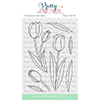 Pretty Pink Posh Tulips Stamp Set