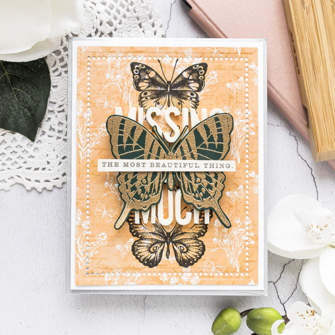 Simon Says Stamp | June 2020 Card Kit Inspiration - Missing You Much Card by Yana Smakula #sssck #simonsaysstamp #cardmaking 