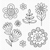 MFT Stamps Fun Flowers