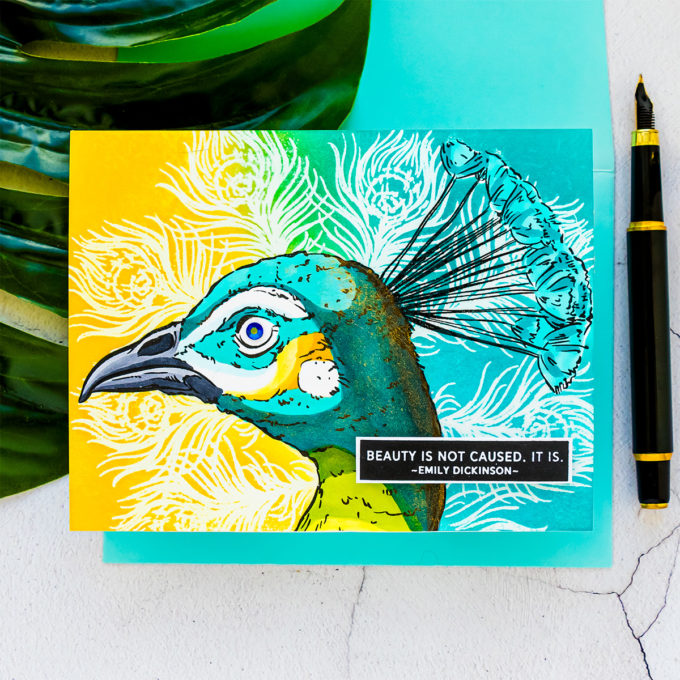 Colorado Craft Company | July 2020 | Cardmaking & Coloring in Graphic Style. No Blending Copic Coloring with Big & Bold sets. Video + Giveaways #cardmaking #coloradocraftcompany #copiccoloring #stamping