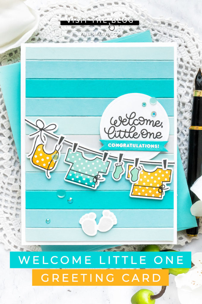 Simon Says Stamp | Welcome Little One Baby Card by Yana Smakula featuring OH BABY sss101815 #cardmaking #simonsaysstamp #copiccoloring #copicmarkers #handmadecard #SSSSendHappiness #SSSendACard #SSSUnitedWeCraft