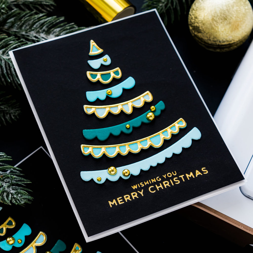 Spellbinders | It’s a Christmas Season – Joyful Christmas Tree Cards ...